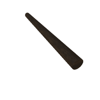 Sharp Round Wooden Pillar {2} 4M 3_1